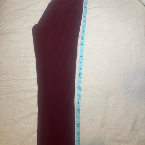 Lululemon Align Burgundy Leggings ankle length - Picture 3 of 4